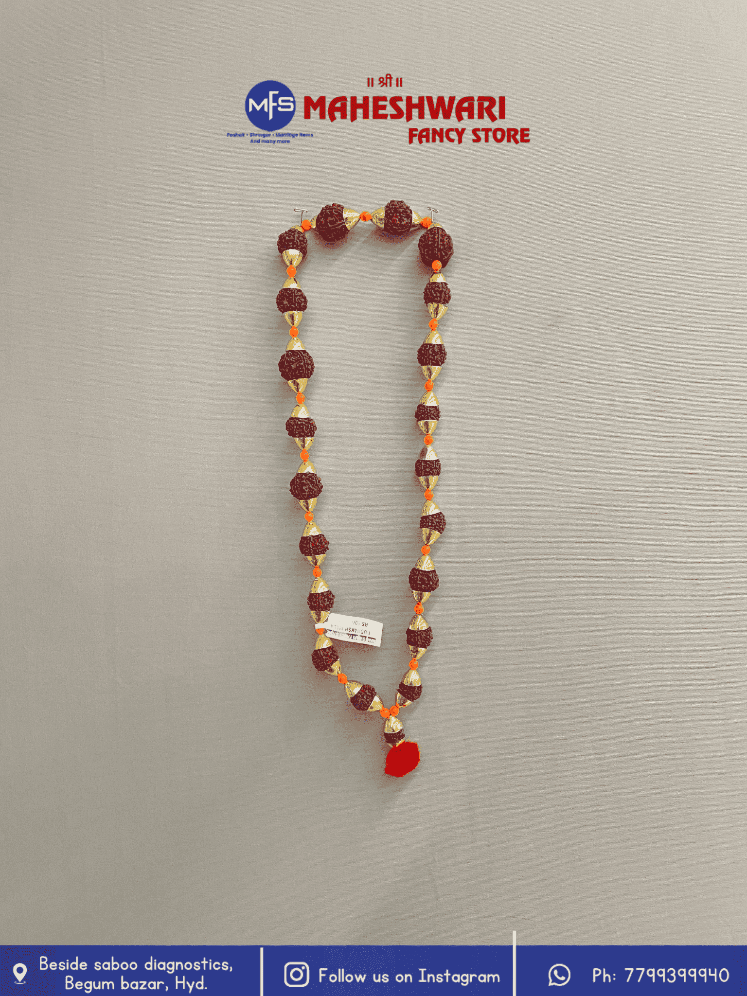 Maheshwari Fancy Store - Fancy Rudraksha Mala
